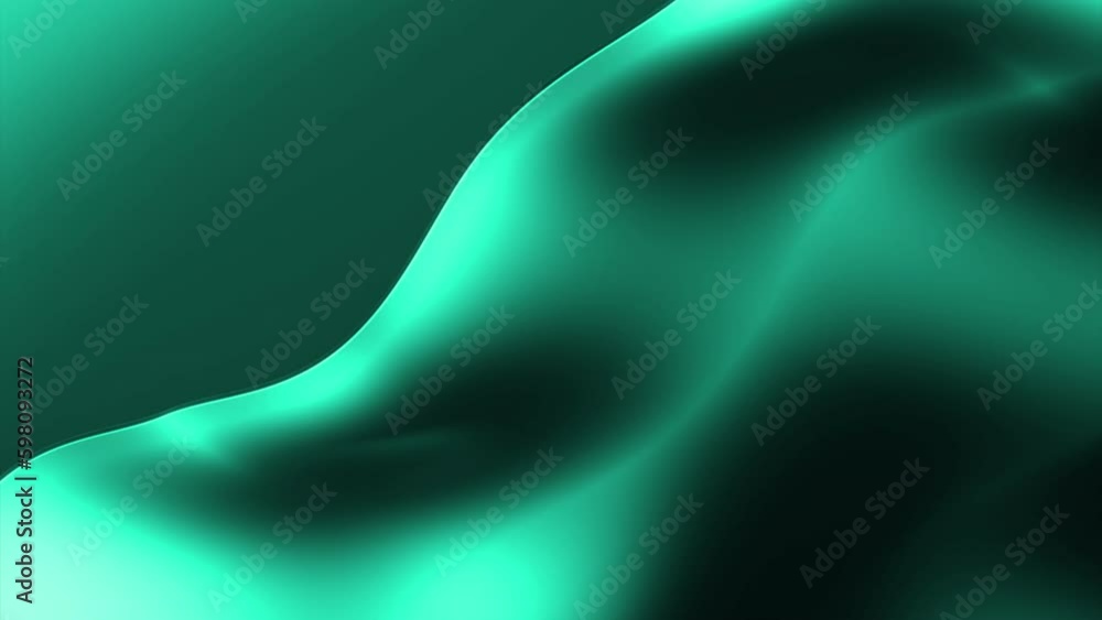 Poster liquid 3d texture moves and bends in waves. design. background animation with liquid fabric bends. f