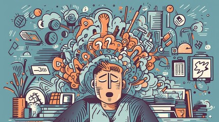 stress in life illustrated