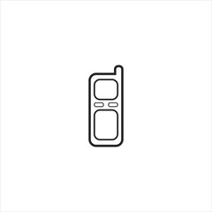 old phone icon vector element design web template. EPS 10 vector icon
