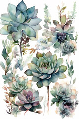Beautiful floral background arrangement. Digitally generated AI image