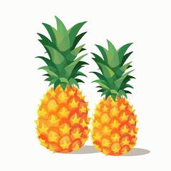Add a burst of sweetness to your designs with these pineapple vector illustrations.