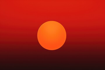 Sun, sunset, sunrise. Minimalist photography. Generative AI. Generative AI.