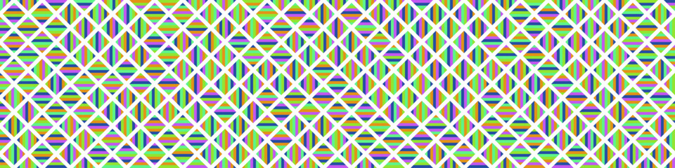 Color Rhombus tile tessellation pattern illustration
