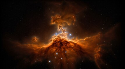 Fototapeta na wymiar space nebula generative ai