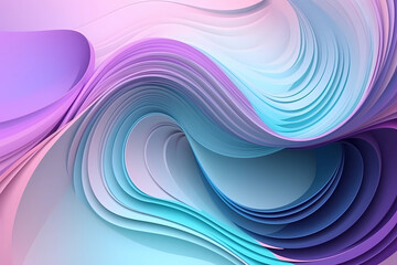 abstract background with waves