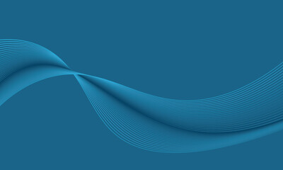 abstract dark blue wave lines background