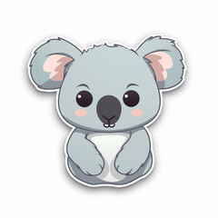 a cute illustration of a koala