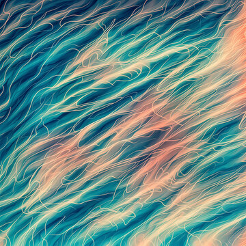 abstract background with waves
