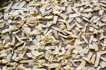 Close up low angle abstract object. suitable for background. perspective view