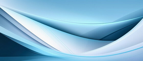 Obraz premium generative ai illustration of a modern light blue background, copy space