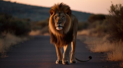 Plakat Majestätischer Löwe