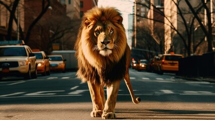 Plakat Majestätischer Löwe