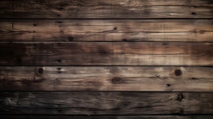 Fototapeta premium Surface of old brown chipped and deteriorated wood texture