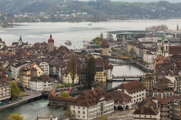 Panorama sur Lucerne