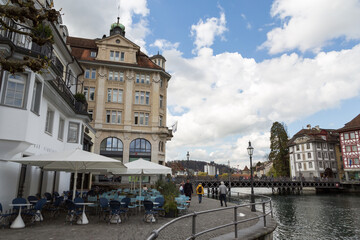 Obraz premium Lac à Lucerne