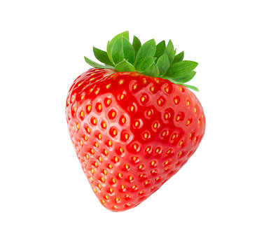Strawberry isolated on transparent background