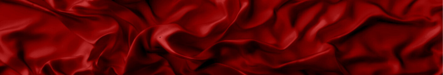 red cloth. 3d realistic textures, vector set. isolated on transparent background