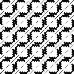 Seamless repeating pattern.  Black and white pattern for web page, textures, card, poster, fabric, textile.