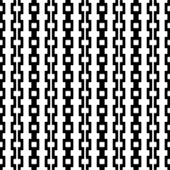 Fototapeta premium Seamless repeating pattern. Black and white pattern for web page, textures, card, poster, fabric, textile.