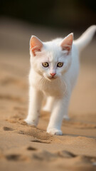 Cute, adorable cat / kitty, my cute pet, with nice eyes
