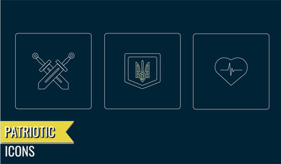 Buissness patriotic illustrations