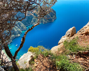 Butterfly Valley (Turkish: Kelebekler Vadisi) is a valley in Fethiye district, Mugla Province, on...