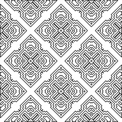 
Repeating patterns of lines.  Black and white pattern for web page, textures, card, poster, fabric, textile.