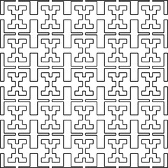 
Repeating patterns of lines.  Black and white pattern for web page, textures, card, poster, fabric, textile.