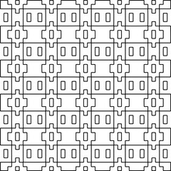 
Repeating patterns of lines.  Black and white pattern for web page, textures, card, poster, fabric, textile.