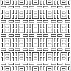 
Repeating patterns of lines.  Black and white pattern for web page, textures, card, poster, fabric, textile.