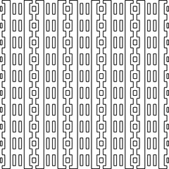 
Repeating patterns of lines.  Black and white pattern for web page, textures, card, poster, fabric, textile.