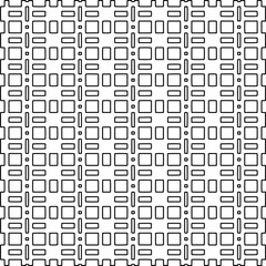 
Repeating patterns of lines.  Black and white pattern for web page, textures, card, poster, fabric, textile.