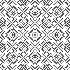 Repeating patterns of lines.  Black and white pattern for web page, textures, card, poster, fabric, textile.