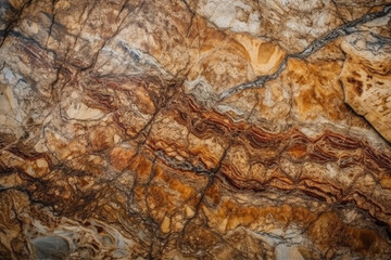 Naklejka premium Rich and intricate texture of a natural surface of stone