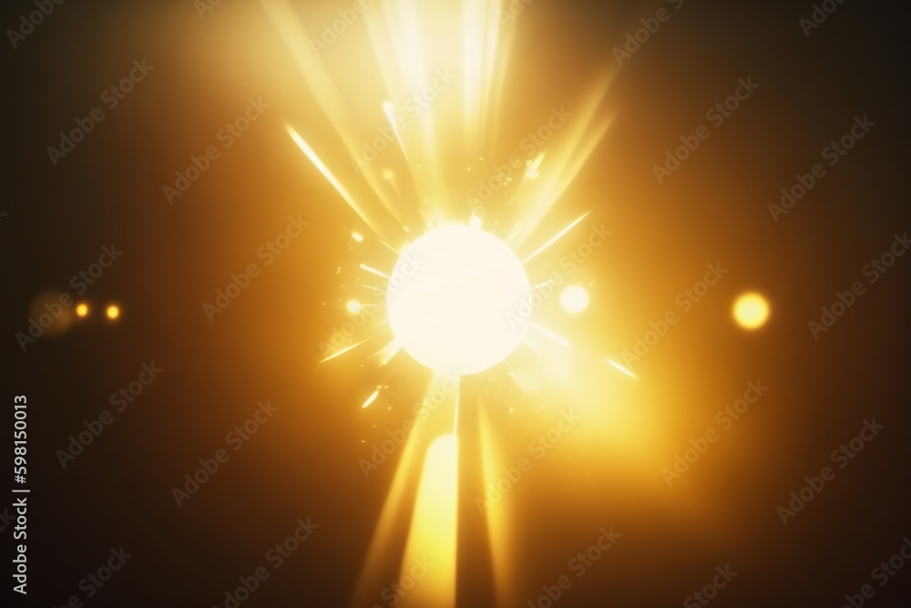 Poster elegant abstract background animation with classic light leaks - generative ai