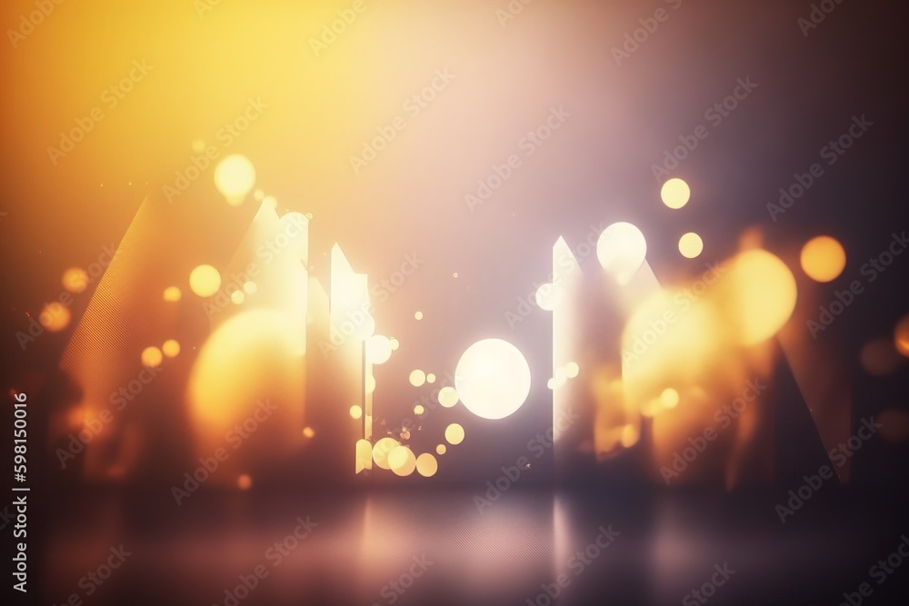 Aufkleber elegant light leak background animation - generative ai
