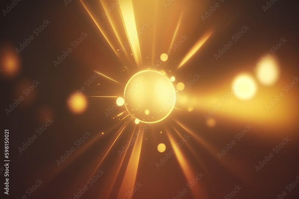 Aufkleber elegant abstract background animation with classic light leaks - generative ai