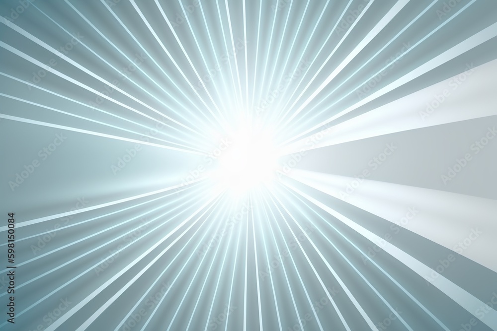 Poster milky gradient background with abstract ray texture - generative ai