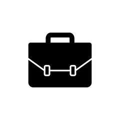 Briefcase icon vector. Portfolio vector icon. suitcase icon