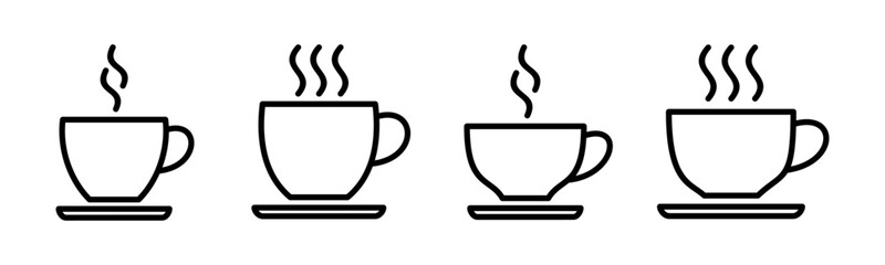 coffee cup icon vector illustration. cup a coffee sign and symbol
