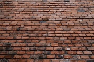 Old Brick Texture Wall, Background Grunge pattern Generative AI