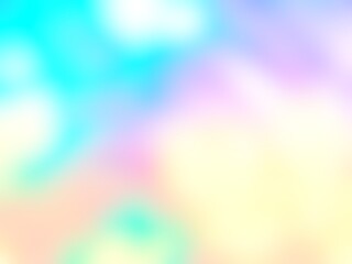 Abstract blur background image of colorful gradient used as an illustration. Designing posters or advertisements.