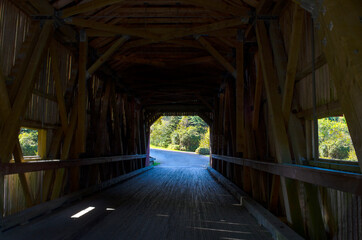 Point Wolfe Covered Bridge, Fundy National Park, New Brunswick