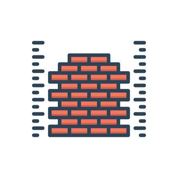 recommend clip art: Color illustration icon for measuring 