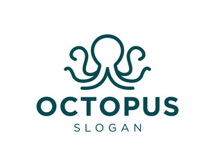 Logo about Octopus on a white background. created using the CorelDraw application.