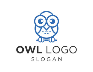Logo about Owl on a white background. created using the CorelDraw application.