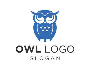 Logo about Owl on a white background. created using the CorelDraw application.