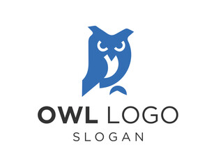 Logo about Owl on a white background. created using the CorelDraw application.