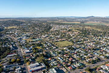 The New South Wales town of Muswellbrook .
