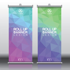Roll up, roll up banner, rollup banner brochure flyer banner design template vector, roll up design modern x-banner and flag-banner. rectangle size